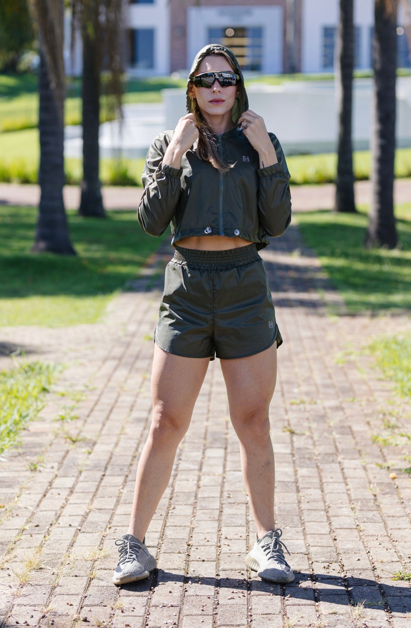 Corta Vento Verde Militar